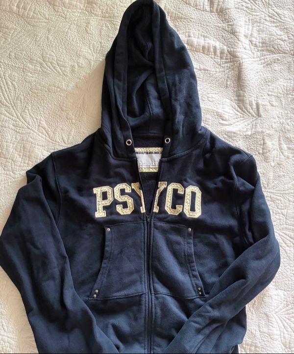 MUSINSA公式 | SCULPTOR Cottage Zip-Up Hoodie Navy