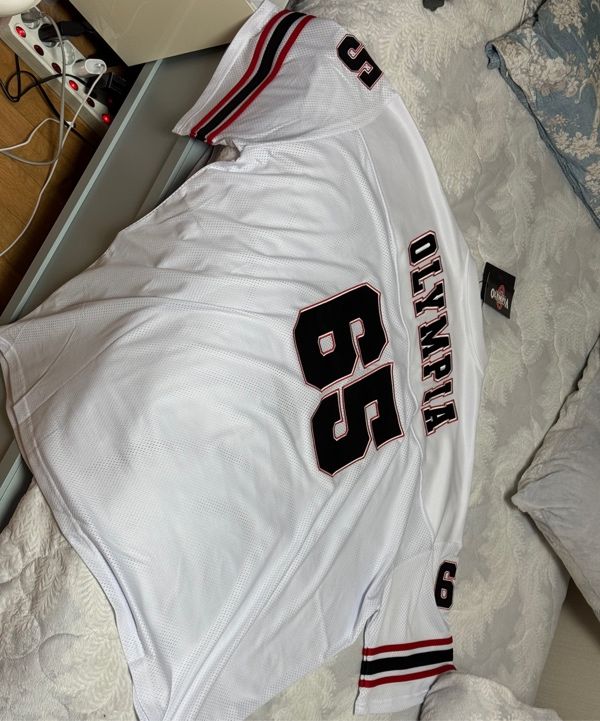 MUSINSA | FREEDOM Olympia Rugby Jersey (White Not Used)