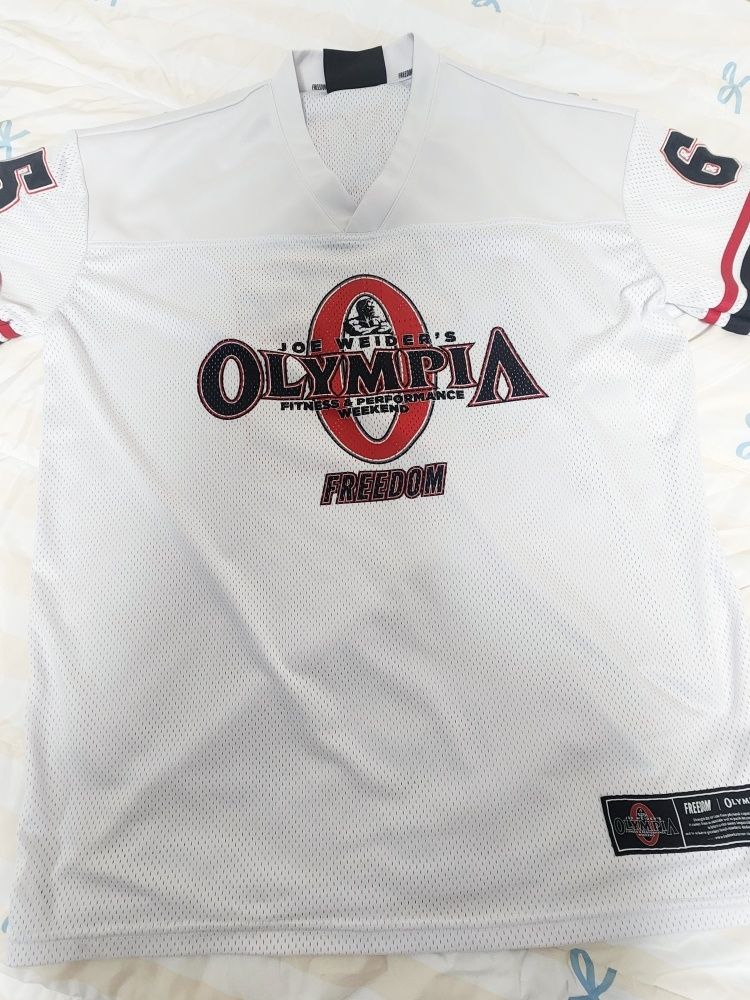 MUSINSA | FREEDOM Olympia Rugby Jersey (White Not Used)