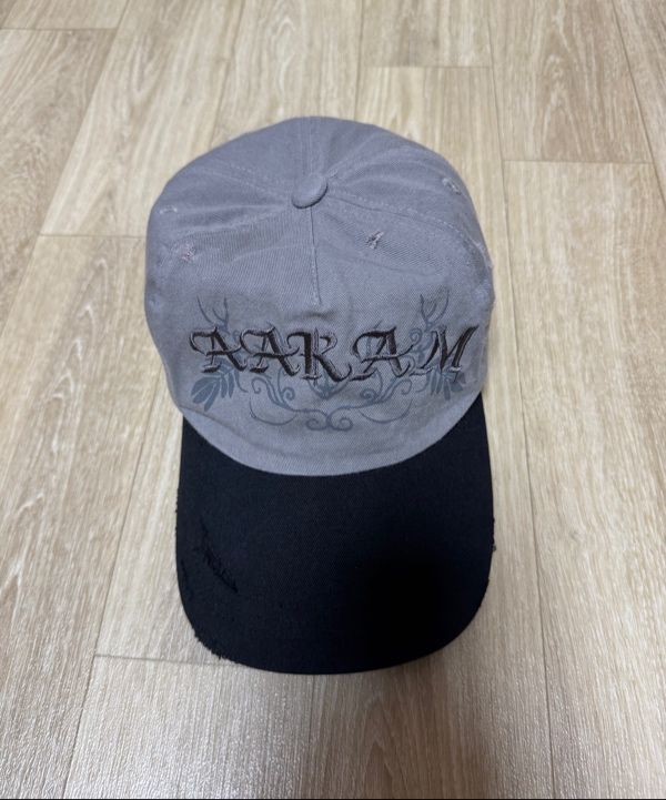 ビンテージ キャップ 韓国 [AAKAM] VTG WASHED DAMAGE BALL CAP MUSINSA | AAKAM VTG Washed Damage Ball Cap (Black)