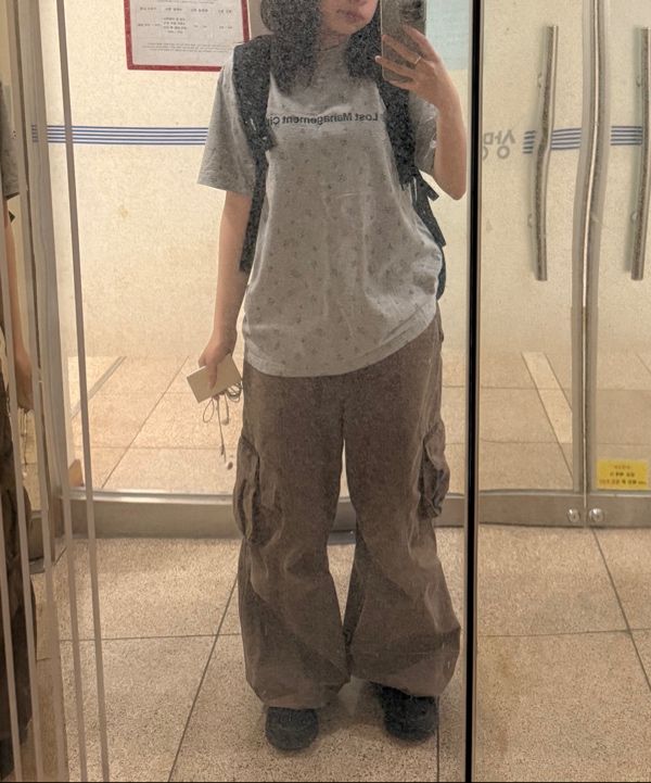 ★AAKAM★ Knee Pin-tuck Contrast Cargo Pants MUSINSA | AAKAM Knee Pin-tuck Contrast Cargo Pants (Black)
