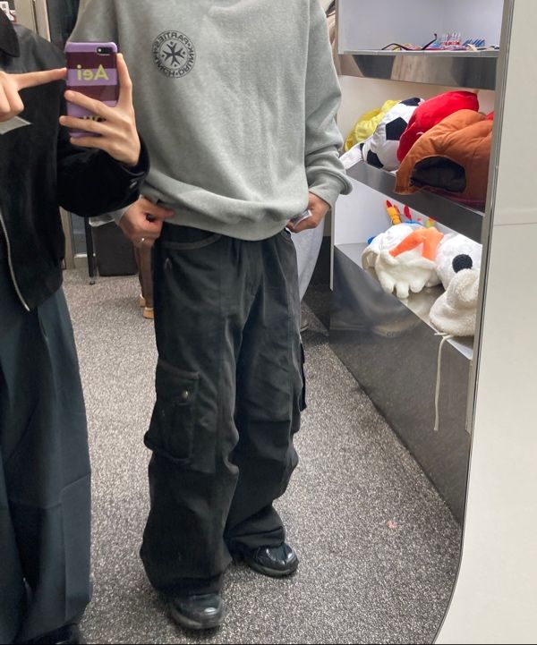 パンツ AAKAM Knee Pin-tuck Contrast Cargo 2 MUSINSA | AAKAM Knee Pin-tuck Contrast Cargo Pants (Brown)