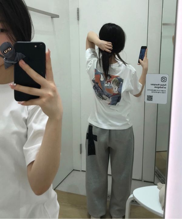 【AAKAM】Laced CROS2 Patch Sweatpants 3colors MUSINSA | AAKAM Laced CROS2 Patch Sweatpants (Gray)