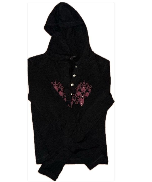 【AAKAM】スタッズ CROS2 フーディー ロング スリーブ ★ UNISEX MUSINSA | AAKAM Studded CROS2 Hooded Long Sleeve (Black)