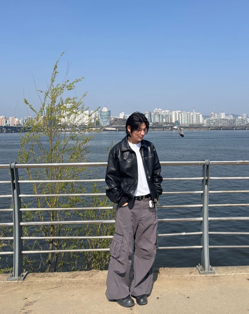 AAKAM ウエスタン　レザー ジャケット musinsa MUSINSA公式 | AAKAM Western Collar Leather Jacket (Black)