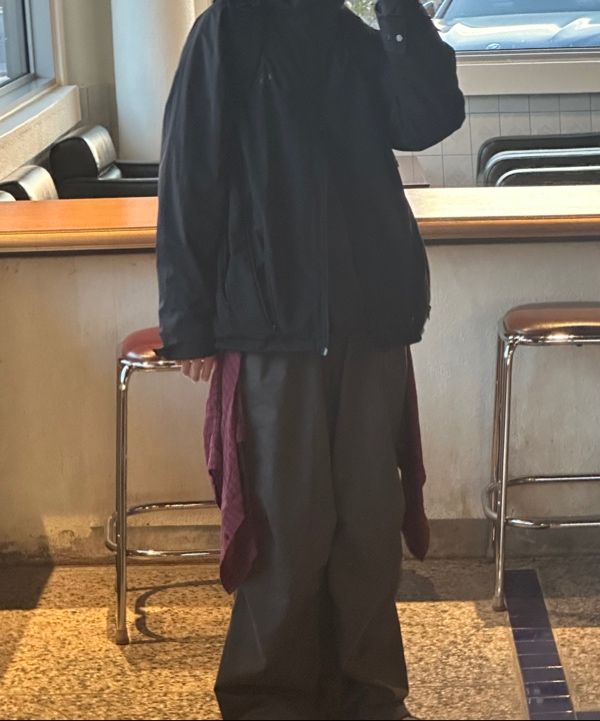 MUSINSA | 999HUMANITY PARA EASY PANTS V2 (WASHED CHARCOAL)