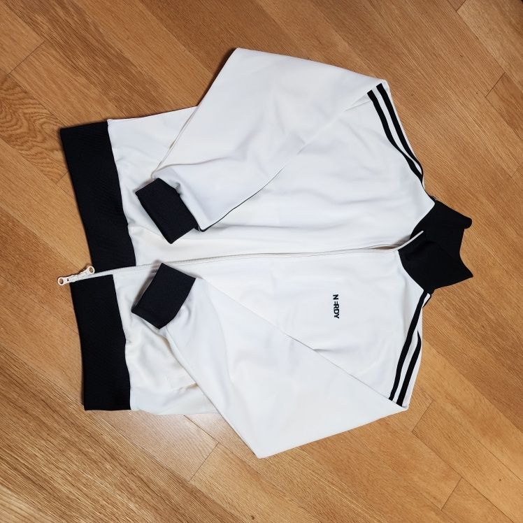 MUSINSA | NDY (nerdy) Classic NY Track Top (Cream/Pale Blue