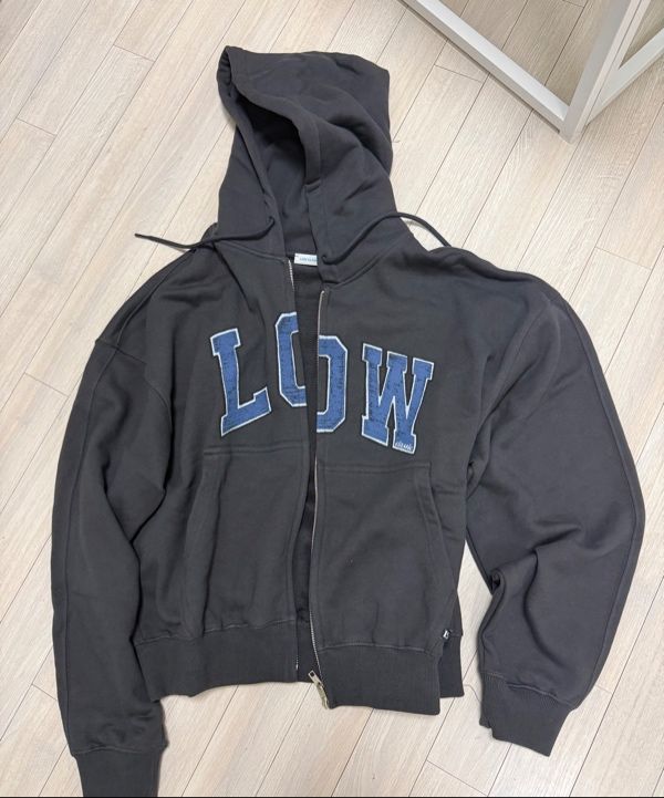 MUSINSA | LOW CLASSIC LOW SOFT SWEAT ZIP-UP