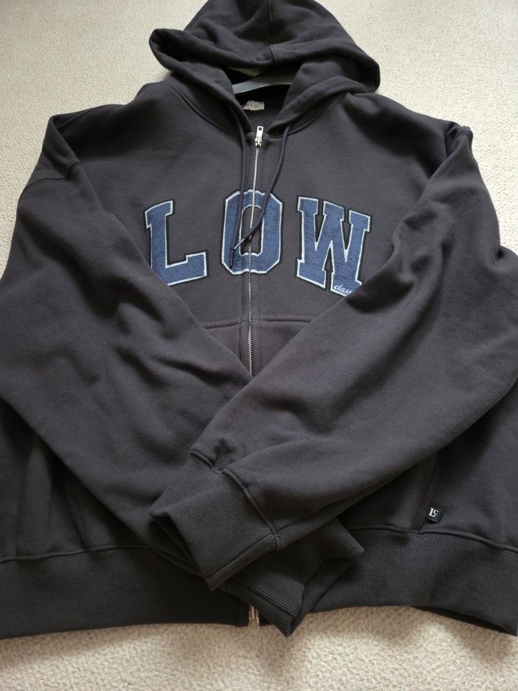 MUSINSA公式 | LOW CLASSIC LOW SOFT SWEAT ZIP-UP