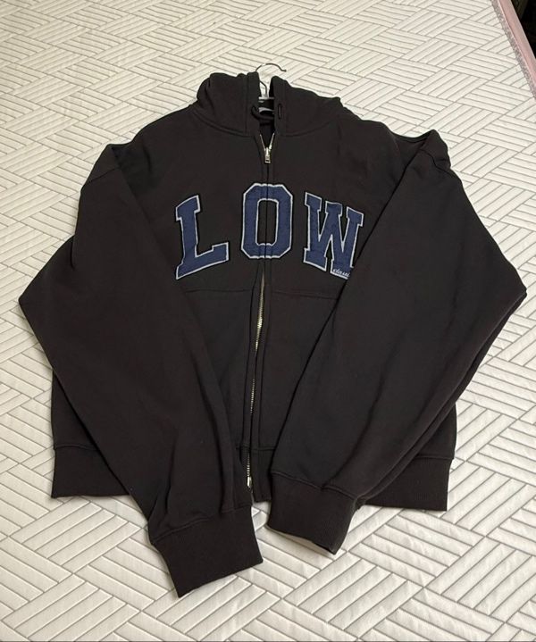 MUSINSA公式 | LOW CLASSIC LOW SOFT SWEAT ZIP-UP