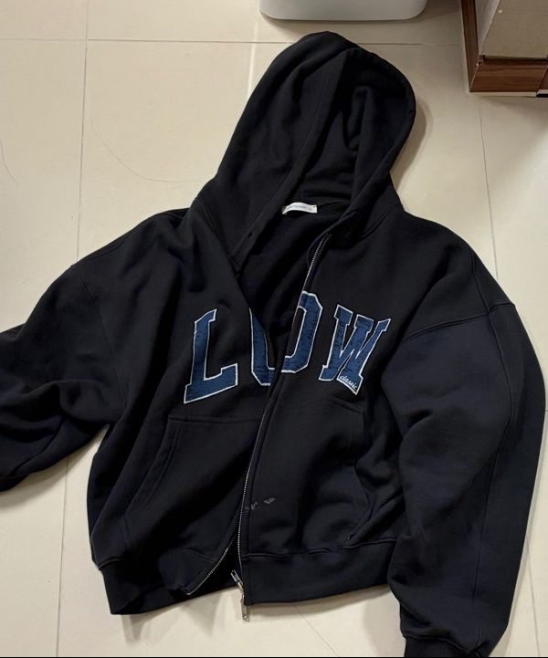 MUSINSA公式 | LOW CLASSIC LOW SOFT SWEAT ZIP-UP