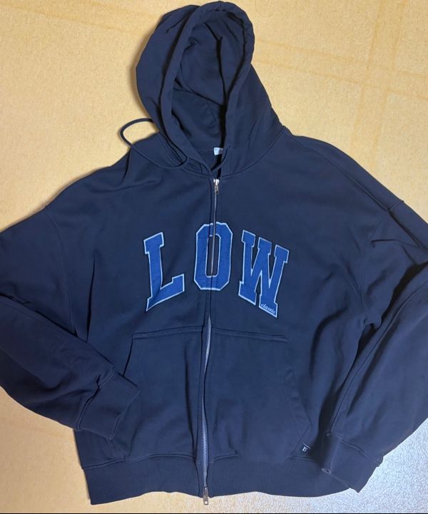 MUSINSA公式 | LOW CLASSIC LOW SOFT SWEAT ZIP-UP