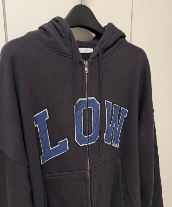 MUSINSA公式 | LOW CLASSIC LOW SOFT SWEAT ZIP-UP