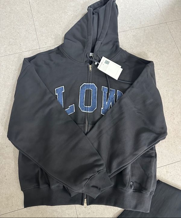 MUSINSA | LOW CLASSIC LOW SOFT SWEAT ZIP-UP