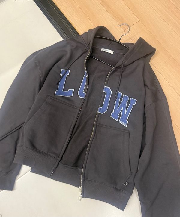 MUSINSA | LOW CLASSIC LOW SOFT SWEAT ZIP-UP