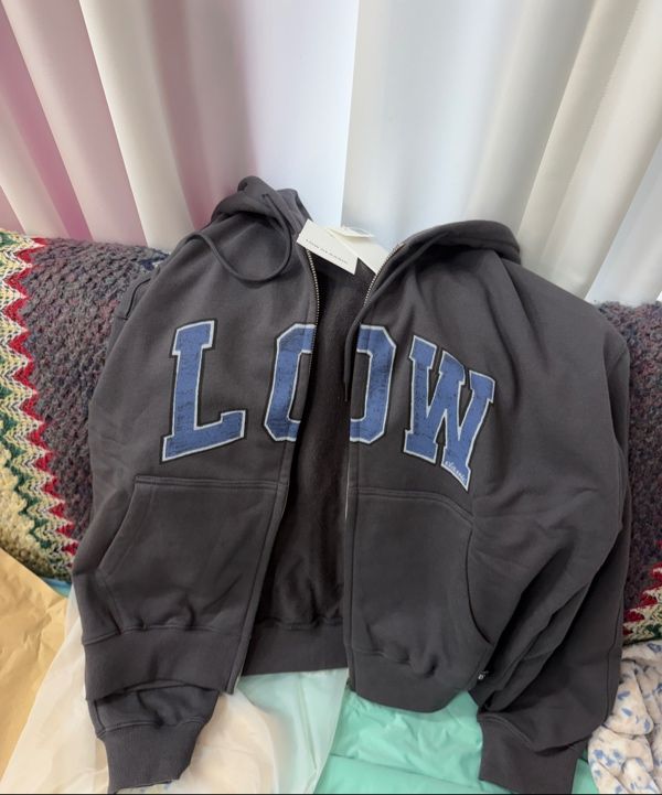 MUSINSA | LOW CLASSIC LOW SOFT SWEAT ZIP-UP