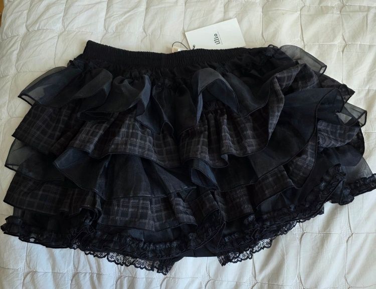 MUSINSA | ILLIO Check tutu shorts