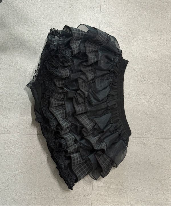 ILLIO ♥ Check tutu shorts MUSINSA | ILLIO Check tutu shorts