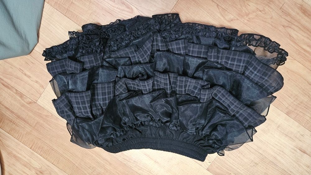 MUSINSA | ILLIO Check tutu shorts