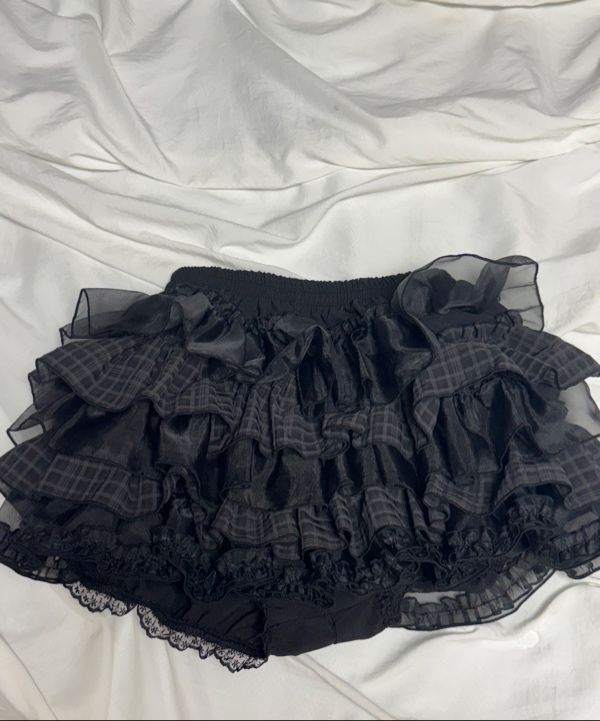 ILLIO ♥ Check tutu shorts MUSINSA | ILLIO Check tutu shorts