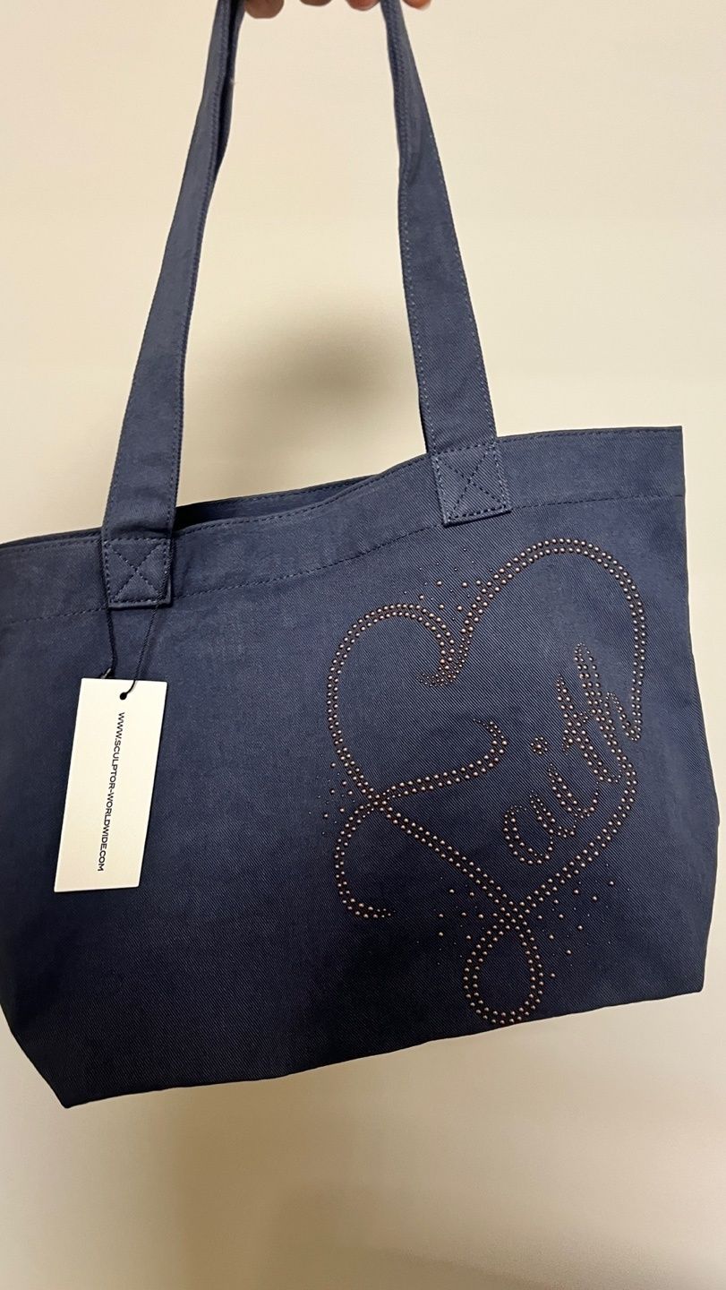 [無料配送] ◆ Sculptor ◆ Faith Rhinestone Eco Bag Faith Rhinestone Eco Bag Red – SCULPTOR JAPAN