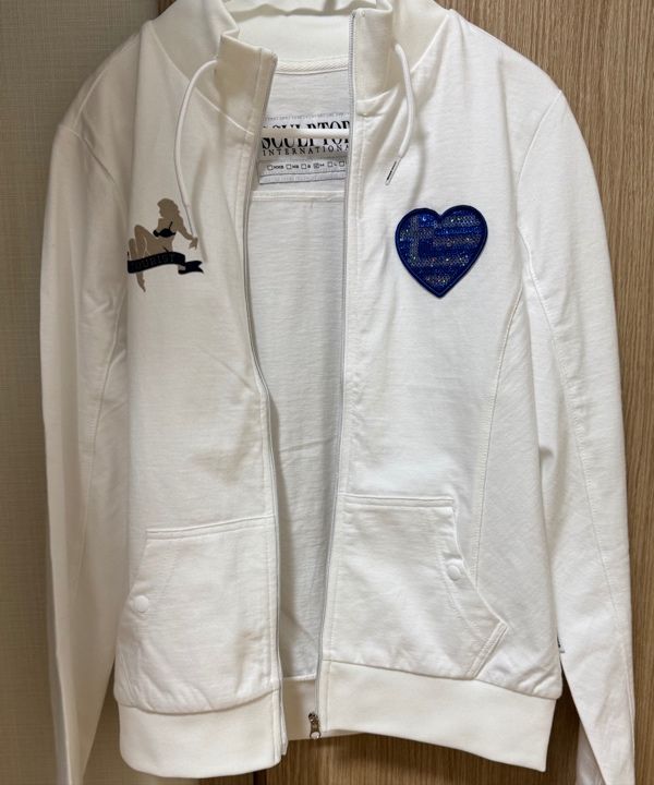 SCULPTOR Flag Track Zip-Up ホワイト M Flag Track Zip-Up White – SCULPTOR JAPAN