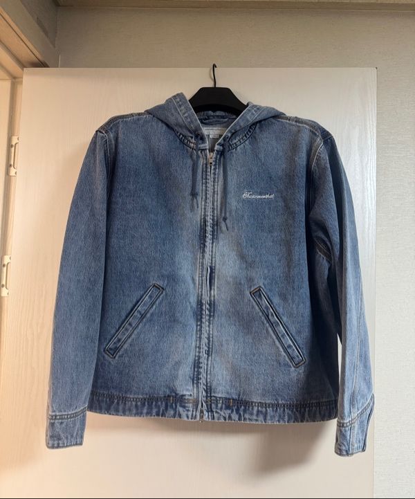 MUSINSA公式 | thisisneverthat Washed Carpenter Jacket Washed Blue