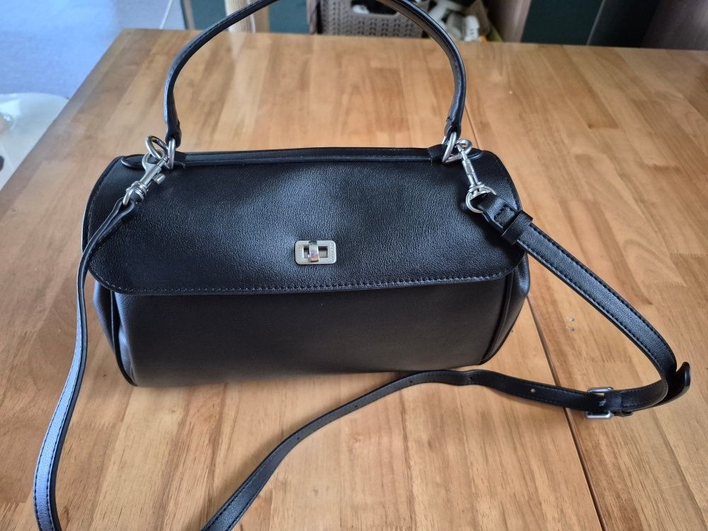 MUSINSA | SIYAZU SIAC3061 Leather Michelle Bag S_Black