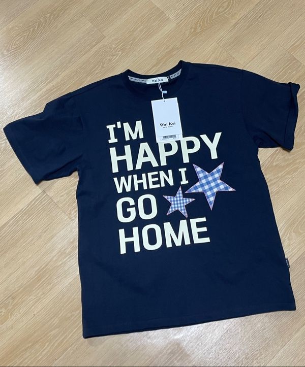 Tシャツ・カットソー Wai Kei I am HAPPY short sleeve T shirt 5BJH1585 MUSINSA | WAI KEI I am HAPPY short sleeve t-shirt white