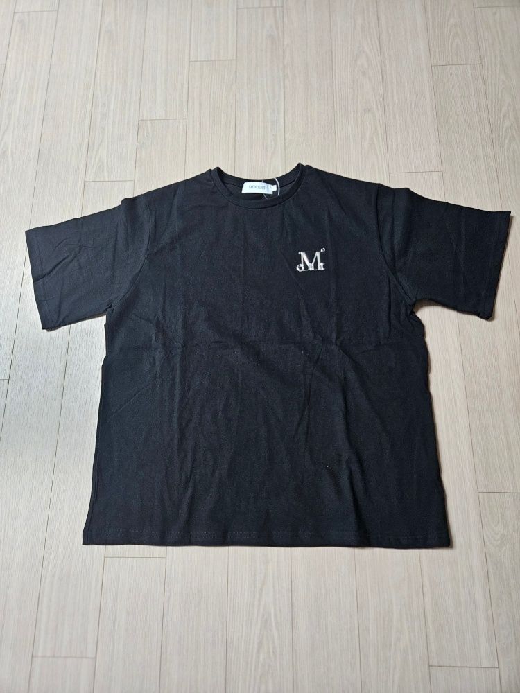 ★MUCENT★ Cut l Logo Signature Short Sleeve Tee Unisex MUSINSA | MUCENT Cut Metal Logo Signature Short Sleeve Tee