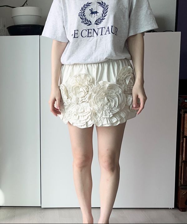 MUSINSA公式 | SINOON [Worn by Red Velvet Joy] Rose Frill Mini