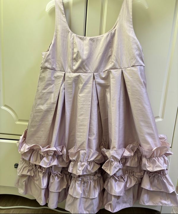 MUSINSA公式 | SINOON Frill Sleeveless Dress (Pink)