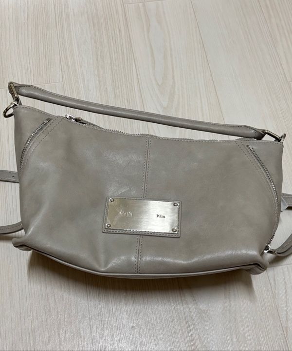 MUSINSA | MATIN KIM SIDE ZIPPER TWO WAY BAG IN BLACK