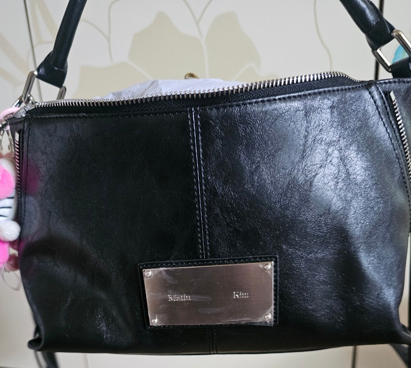 ★MartinKim★SIDE ZIPPER TWO WAY BAG SIDE ZIPPER TWO WAY BAG IN BLACK – Matin Kim