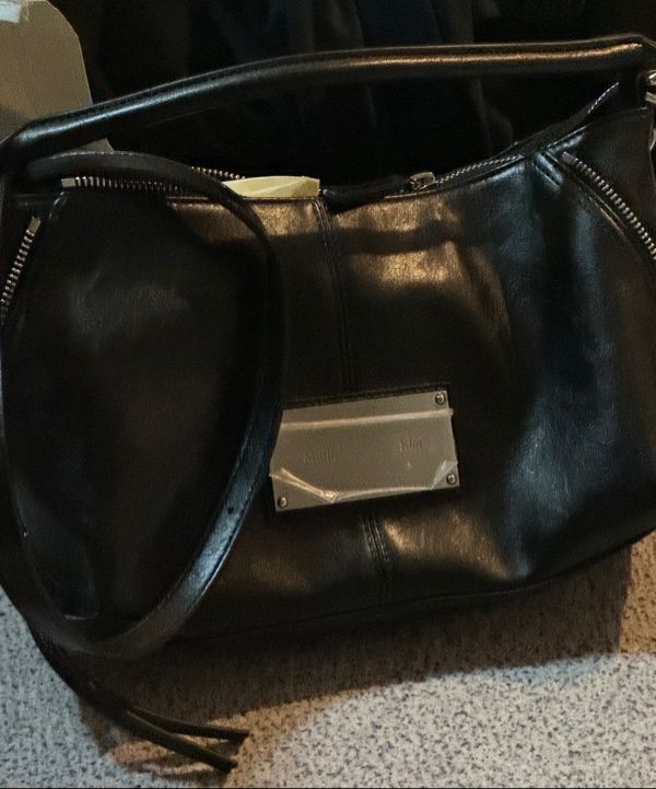 KIMMATIN☆FRAME TWO WAY CHAIN BAG SIDE ZIPPER TWO WAY BAG IN GREY – Matin Kim