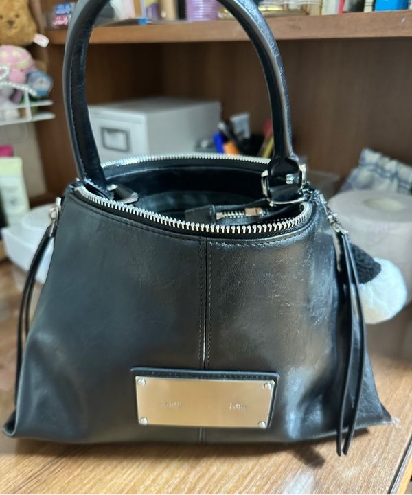 MUSINSA | MATIN KIM SIDE ZIPPER TWO WAY BAG IN BLACK