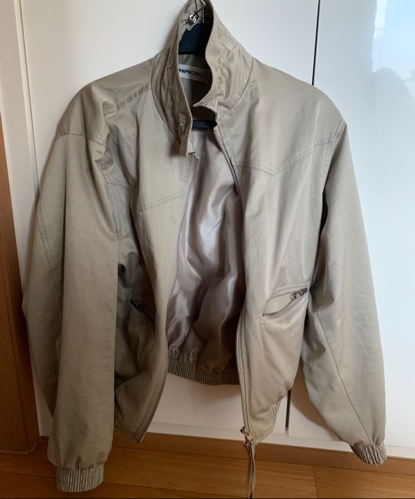 MUSINSA | SUNBURN PROJECT String Bomber Shirring Jacket