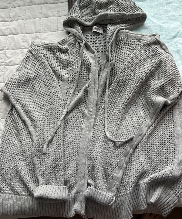 MUSINSA | HOODHOOD H Skashi Knit Hoodie Zip-Up Black