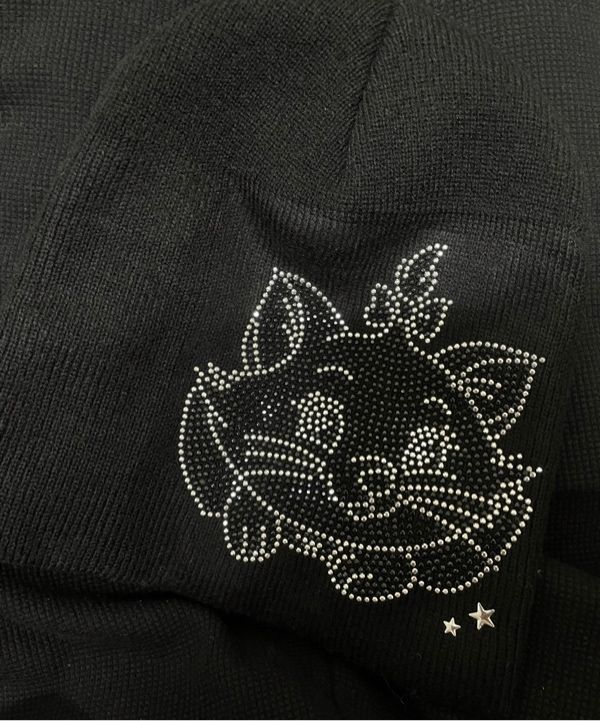 【LUV IS TRUE】25ss [MARIE] HOTFIX BEANIE MUSINSA | LUV IS TRUE [MARIE] HOTFIX BEANIE(BLACK)