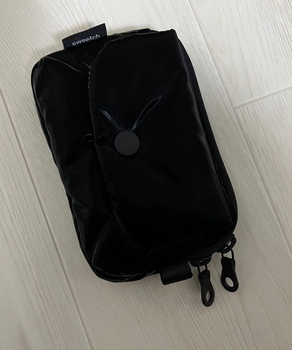 MUSINSA | SWEETCH CITY BOYS POUCH 001 Glossy Black