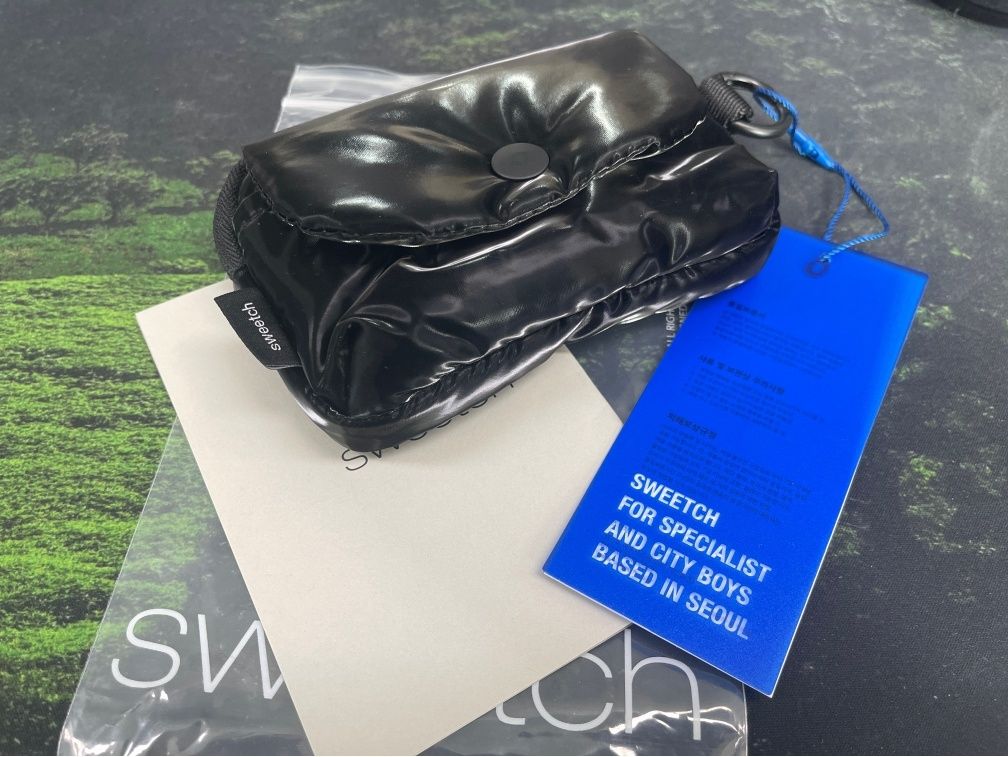 ☆sweetch☆ CITY BOYS POUCH 001 8color CT-031 MUSINSA | SWEETCH CITY BOYS POUCH 001 Glossy Black