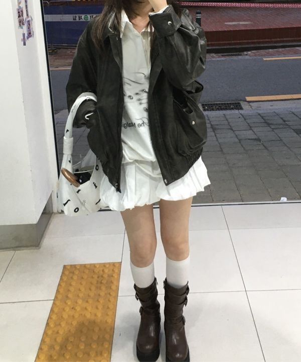MUSINSA | ROUGHNECK Balloon Pants Skirt Black