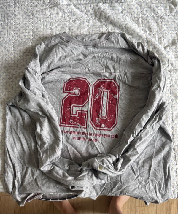 SUPERSUB ♥ 20 Round Rugby Long Sleeve Tee /追跡付 MUSINSA | SUPERSUB 20 Round Rugby Long Sleeve Tee - Grey