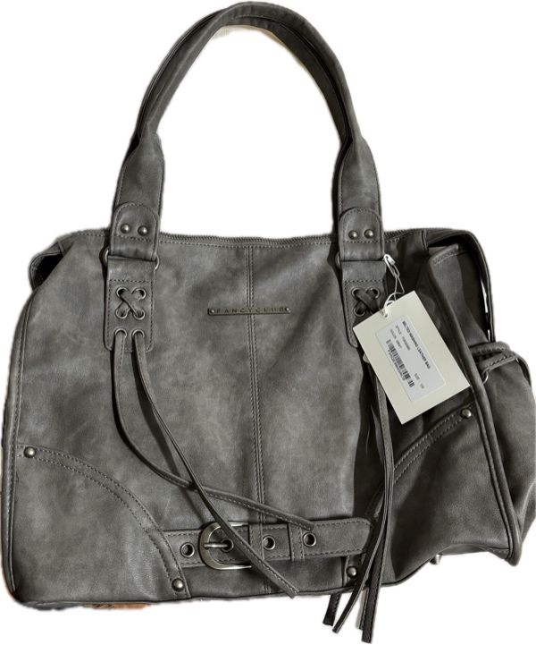 FANCY CLUB BELTED WASHING LEATHER グレー MUSINSA | FANCY CLUB Belted Washing Leather Bag (GRAY) F25QE990