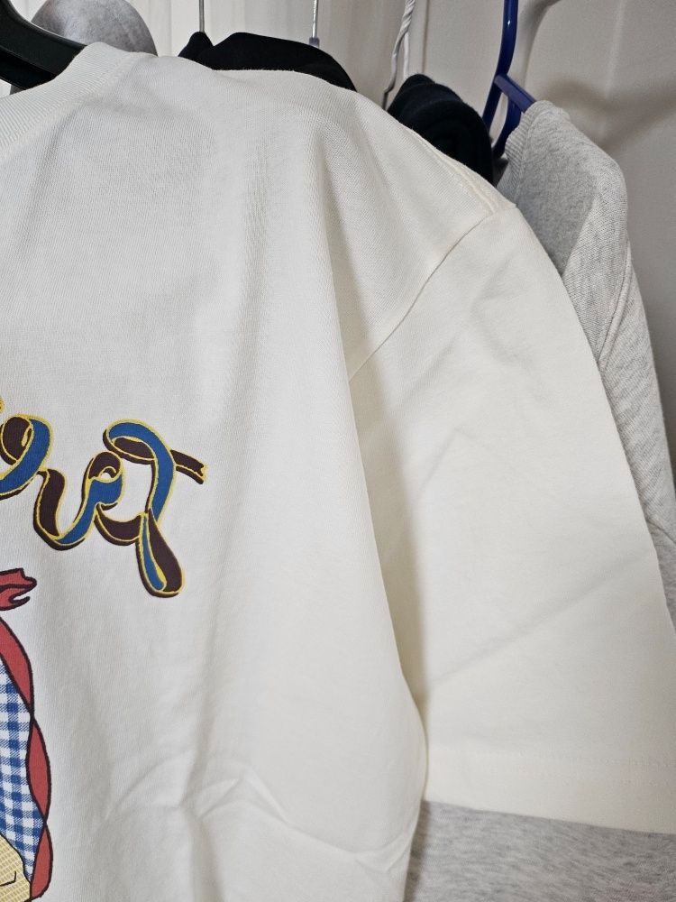 MUSINSA | CPGN STUDIO Secret Girl Short Sleeve T-shirt Cream