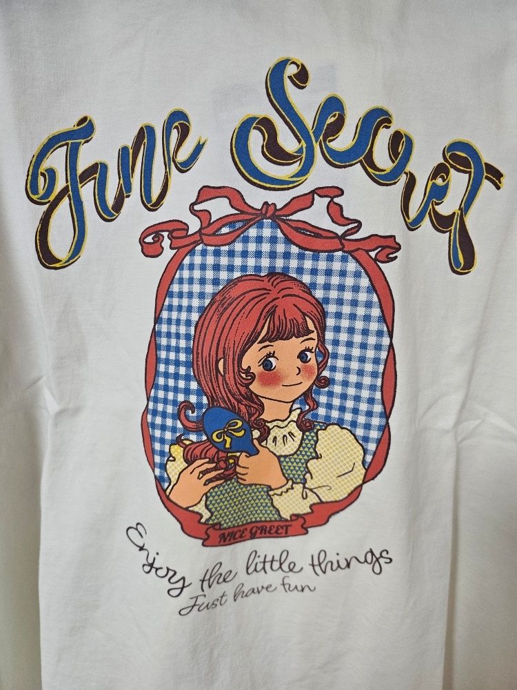 【CPGN STUDIO】25SS★ Secret Girl Short Sleeve Tee MUSINSA | CPGN STUDIO Secret Girl Short Sleeve T-shirt Cream