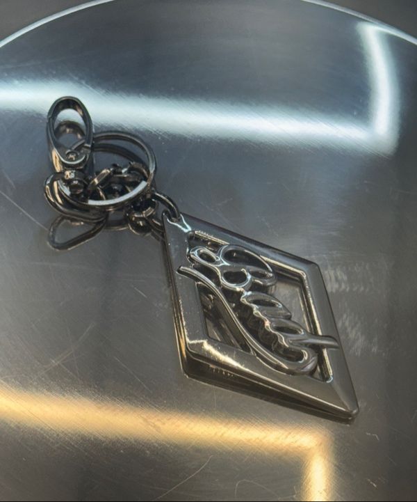 MUSINSA公式 | BADBLOOD Bad Rhombus Keyring - Shiny Silver