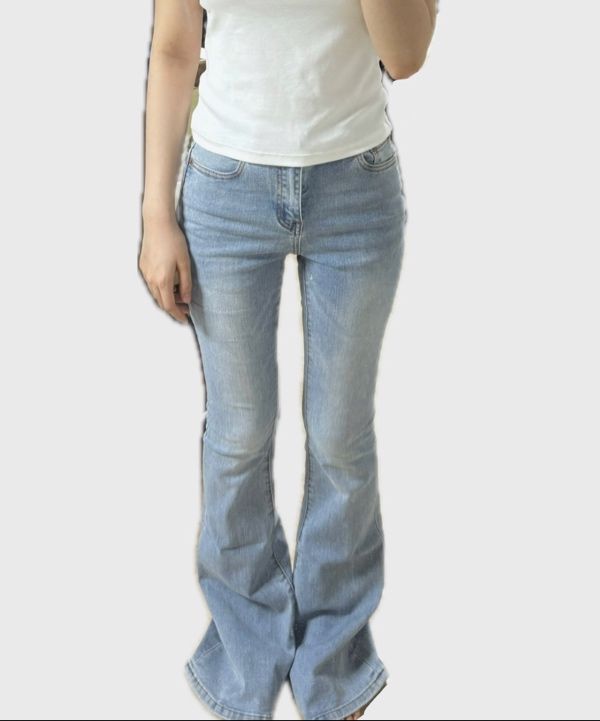 ● BADBLOOD ● 0119 Low Rise Bootcut Jeans Badblood 0119 Low Rise Bootcut Jeans Black – BBGSHOPHK
