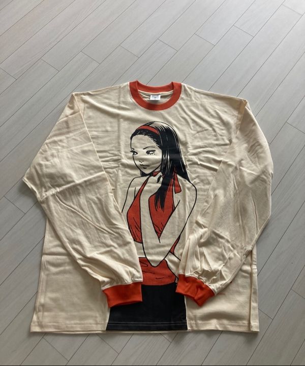 Tシャツ・カットソー [NICEGHOSTCLUB]JUNJI ITO MANIAC 3TOMIE BIG BIG TEE_WHITE(N NICE GHOST CLUB x JUNJI ITO MANIAC TOMIE 🔮 HOODIE ZIP UP