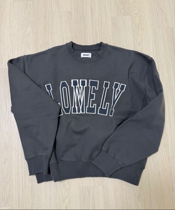 ★NOHANT★LONELY/LOVELY DAMAGE SWEATSHIRT NOHANT S/S 2025 LONELY/LOVELY – NOHANT GLOBAL